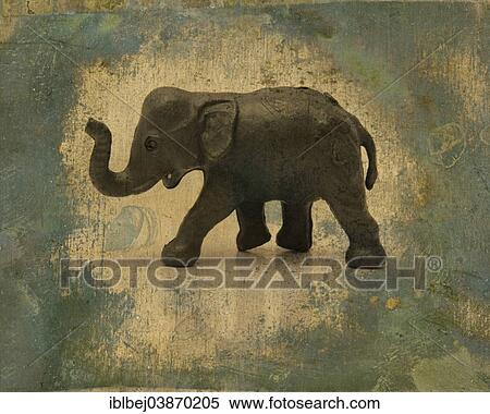 Stock Photography - Elephant figurine. Fotosearch