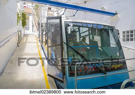 "Elevador, Ascensor da Nazare, funicular railway, Nazare, Oeste, Leiria District, Portugal, Europe" View Large Photo Image Stock Image - "Elevador, Ascensor da Nazare, funicular railway, Nazare, Oeste, Leiria District, Portugal, Europe". Fotosearch