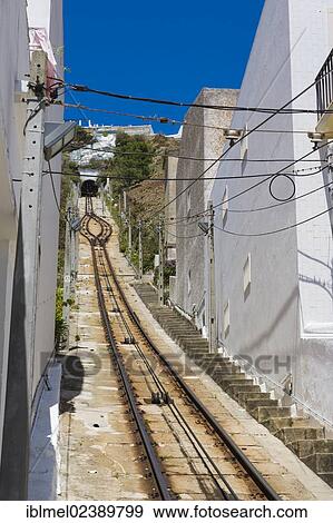 "Elevador, Ascensor da Nazare, funicular railway, Nazare, Oeste, Leiria District, Portugal, Europe" View Large Photo Image Stock Photo - "Elevador, Ascensor da Nazare, funicular railway, Nazare, Oeste, Leiria District, Portugal, Europe". Fotosearch