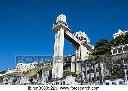 "Elevador Lacerda, Pelourinho, Salvador da Bahia, Brazil, South America" View Large Photo Image Stock Photography - "Elevador Lacerda, Pelourinho, Salvador da Bahia, Brazil, South America". Fotosearch