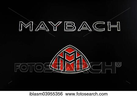 Emblem of the Maybach company View Large Photo Image Stock Photograph - Emblem of the Maybach company. Fotosearch