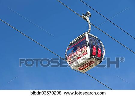 "Emirates Air Line cable car, Greenwich, London, London region, England, United Kingdom, Europe" View Large Photo Image Stock Photo - "Emirates Air Line cable car, Greenwich, London, London region, England, United Kingdom, Europe". Fotosearch
