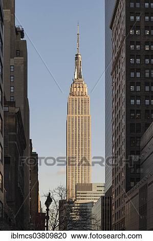 "Empire State Building, Manhattan, New York City, New York, USA" View Large Photo Image Stock Image - "Empire State Building, Manhattan, New York City, New York, USA". Fotosearch