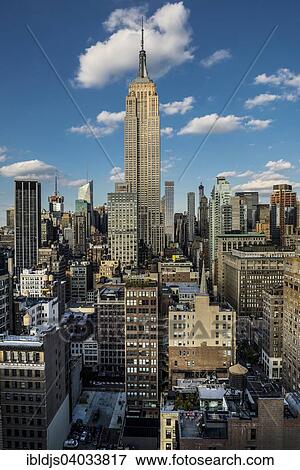 "Empire State Building, Manhattan, New York City, New York, United States, North America" View Large Photo Image Stock Photo - "Empire State Building, Manhattan, New York City, New York, United States, North America". Fotosearch