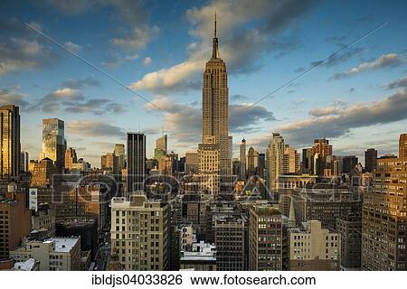 "Empire State Building, Manhattan, New York City, New York, United States, North America" View Large Photo Image Stock Photograph - "Empire State Building, Manhattan, New York City, New York, United States, North America". Fotosearch