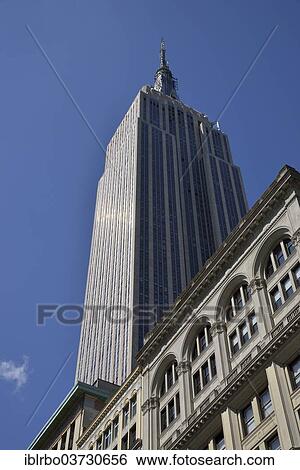 "Empire State Building, Manhattan, New York City, New York, United States, North America" View Large Photo Image Stock Photograph - "Empire State Building, Manhattan, New York City, New York, United States, North America". Fotosearch