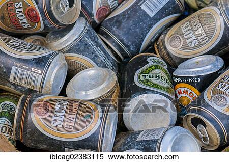 Empty beer cans View Large Photo Image Stock Photography - Empty beer cans. Fotosearch