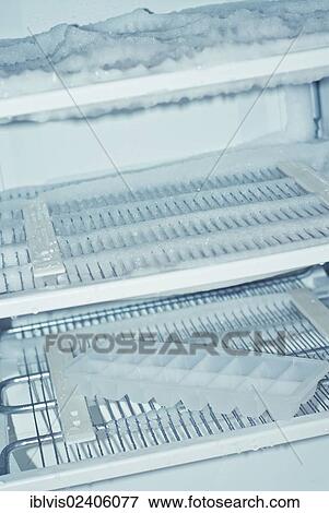 Empty freezer View Large Photo Image Stock Photo - Empty freezer. Fotosearch