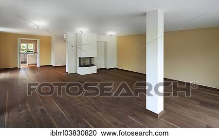 "Empty room, living room, hardwood floor" View Large Photo Image Stock Image - "Empty room, living room, hardwood floor". Fotosearch