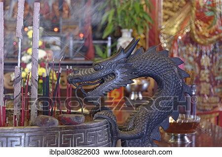 Stock Image - "Eng An Kiong Chinese Temple, Malang, Java, Indonesia, Asia". Fotosearch
