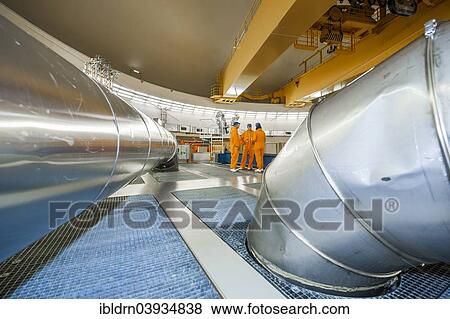"Engineers under the reactor dome at the Emsland nuclear power plant of the RWE Power AG, Lingen, Lower Saxony, Germany, Europe" View Large Photo Image Stock Photo - "Engineers under the reactor dome at the Emsland nuclear power plant of the RWE Power AG, Lingen, Lower Saxony, Germany, Europe". Fotosearch