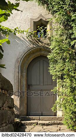 Stock Image - "Entrance, An der Frauenkirche street, Meissen, Saxony, Germany, Europe". Fotosearch