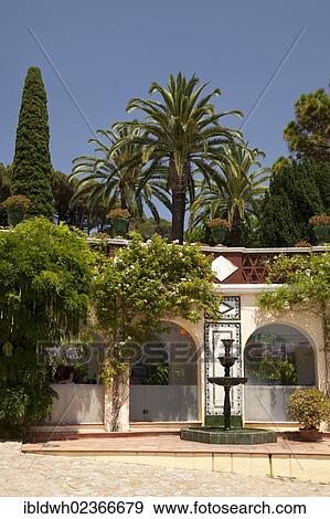 "Entrance area of the Jardi Botanic Marimurtra, botanical gardens, Blanes, La Selva, Costa Brava, Catalonia, Spain, Europe, PublicGround, Europe" View Large Photo Image Stock Photo - "Entrance area of the Jardi Botanic Marimurtra, botanical gardens, Blanes, La Selva, Costa Brava, Catalonia, Spain, Europe, PublicGround, Europe". Fotosearch