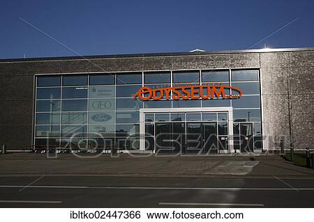 "Entrance, building, Odysseum, Science Museum, Cologne-Kalk, North Rhine-Westphalia, Germany, Europe" View Large Photo Image Stock Photograph - "Entrance, building, Odysseum, Science Museum, Cologne-Kalk, North Rhine-Westphalia, Germany, Europe". Fotosearch
