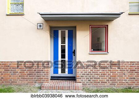 "Entrance, Carl Legien estate, Modernism, New Objectivity, UNESCO World Heritage Site, Prenzlauer Berg, Berlin, Germany, Europe" View Large Photo Image Stock Photograph - "Entrance, Carl Legien estate, Modernism, New Objectivity, UNESCO World Heritage Site, Prenzlauer Berg, Berlin, Germany, Europe". Fotosearch