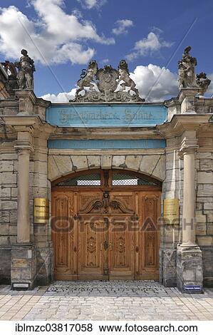 "Entrance, former Liebhardtsches Palais, piano manufacturers Steingraeber & Sohne, Steingraeber-Haus, Bayreuth, Bavaria, Germany, Europe" View Large Photo Image Stock Photo - "Entrance, former Liebhardtsches Palais, piano manufacturers Steingraeber & Sohne, Steingraeber-Haus, Bayreuth, Bavaria, Germany, Europe". Fotosearch