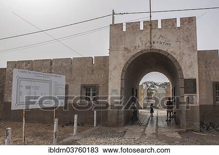 "Entrance gate, former Tarrafal concentration camp or Campo do Tarrafal, Tarrafal, Santiago, Cape Verde, Africa" View Large Photo Image Stock Image - "Entrance gate, former Tarrafal concentration camp or Campo do Tarrafal, Tarrafal, Santiago, Cape Verde, Africa". Fotosearch