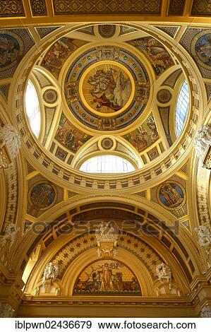 "Entrance hall ceiling of the neo-baroque Szechenyi bath, the largest medicinal thermal bath in Europe, Budapest, Hungary, Europe" View Large Photo Image Stock Photo - "Entrance hall ceiling of the neo-baroque Szechenyi bath, the largest medicinal thermal bath in Europe, Budapest, Hungary, Europe". Fotosearch