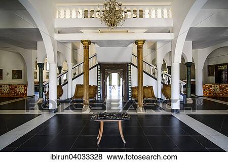 Stock Photo - "Entrance hall of a luxury hotel, Massawa, Eritrea, Africa". Fotosearch