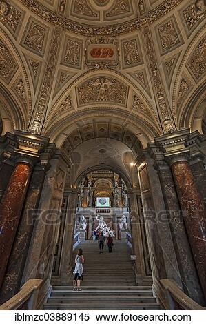 "Entrance hall to the staircase, Kunsthistorisches Museum, Museum of Fine Arts, 1891, Vienna, Vienna State, Austria, Europe" View Large Photo Image Stock Photography - "Entrance hall to the staircase, Kunsthistorisches Museum, Museum of Fine Arts, 1891, Vienna, Vienna State, Austria, Europe". Fotosearch