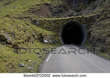 "Entrance into a tunnel, Kalsoy, Norooyar, Faroe Islands, Denmark, Europe" View Large Photo Image Stock Image - "Entrance into a tunnel, Kalsoy, Norooyar, Faroe Islands, Denmark, Europe". Fotosearch
