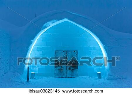 "Entrance into the Ice Hotel in Jukkasjarvi, Lapland, Norrbotten County, Sweden, Scandinavia, Europe" View Large Photo Image Stock Photography - "Entrance into the Ice Hotel in Jukkasjarvi, Lapland, Norrbotten County, Sweden, Scandinavia, Europe". Fotosearch