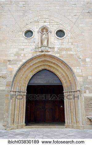 "Entrance of the Church of Notre Dame de Nazareth, Pernes-les-Fontaines, Vaucluse, Provence-Alpes-Cote d'Azur, Southern France, France, Europe" View Large Photo Image Stock Photo - "Entrance of the Church of Notre Dame de Nazareth, Pernes-les-Fontaines, Vaucluse, Provence-Alpes-Cote d'Azur, Southern France, France, Europe". Fotosearch