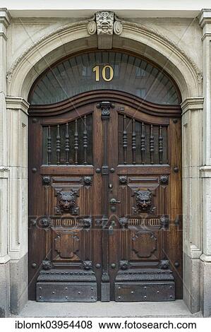 "Entrance, old wooden door, Gothenburg, Sweden, Europe" View Large Photo Image Stock Photo - "Entrance, old wooden door, Gothenburg, Sweden, Europe". Fotosearch