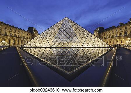 "Entrance pyramid by architect I. M. Pei, Musee du Louvre, Louvre Museum, Paris, Ile-de-France, France, Europe" View Large Photo Image Stock Image - "Entrance pyramid by architect I. M. Pei, Musee du Louvre, Louvre Museum, Paris, Ile-de-France, France, Europe". Fotosearch