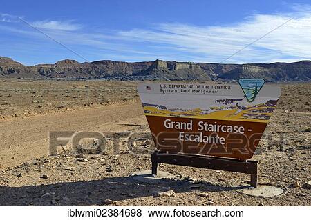 "Entrance sign at the Smoky Mountain Road towards Escalante, Grand Staircase-Escalante National Monument GSNEM, Bigwater, Glen Canyon National Recreation Area, Arizona, Utah, Southwestern USA, USA" View Large Photo Image Stock Photo - "Entrance sign at the Smoky Mountain Road towards Escalante, Grand Staircase-Escalante National Monument GSNEM, Bigwater, Glen Canyon National Recreation Area, Arizona, Utah, Southwestern USA, USA". Fotosearch