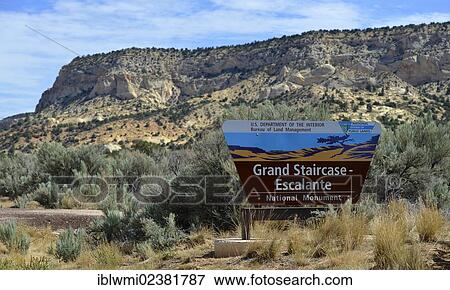 "Entrance sign to Johnson Canyon, Johnson Canyon Road, Grand Staircase-Escalante National Monument, Utah, Southwestern USA, USA" View Large Photo Image Stock Photo - "Entrance sign to Johnson Canyon, Johnson Canyon Road, Grand Staircase-Escalante National Monument, Utah, Southwestern USA, USA". Fotosearch