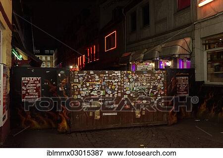 "Entrance to Herbertstrasse street in the Red Light District, St. Pauli, Hamburg, Hamburg, Germany, Europe" View Large Photo Image Stock Photo - "Entrance to Herbertstrasse street in the Red Light District, St. Pauli, Hamburg, Hamburg, Germany, Europe". Fotosearch