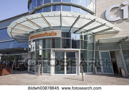 "Entrance to Mercatorhalle, events venue, Duisburg, Ruhr Area, North Rhine-Westphalia, Germany, Europe" View Large Photo Image Stock Photography - "Entrance to Mercatorhalle, events venue, Duisburg, Ruhr Area, North Rhine-Westphalia, Germany, Europe". Fotosearch