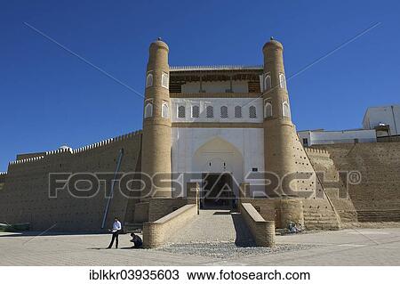 "Entrance to the Ark citadel, Bukhara, Uzbekistan, Asia" View Large Photo Image Stock Image - "Entrance to the Ark citadel, Bukhara, Uzbekistan, Asia". Fotosearch