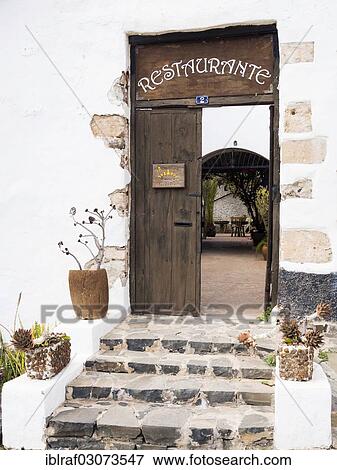 "Entrance to the Casa Princess Arminda restaurant, Betancuria, Fuerteventura, Canary Islands, Spain, Europe" View Large Photo Image Stock Photo - "Entrance to the Casa Princess Arminda restaurant, Betancuria, Fuerteventura, Canary Islands, Spain, Europe". Fotosearch