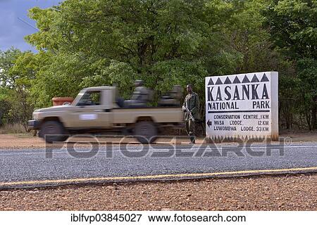 "Entrance to the Kasanka National Park, Zambia, Africa" View Large Photo Image Stock Photo - "Entrance to the Kasanka National Park, Zambia, Africa". Fotosearch