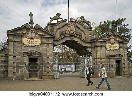 "Entrance to the main campus of Addis Ababa University, Addis Ababa, Ethiopia, Africa" View Large Photo Image Stock Image - "Entrance to the main campus of Addis Ababa University, Addis Ababa, Ethiopia, Africa". Fotosearch