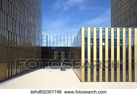 "Entrance to the office towers of the European Court of Justice, ECJ, European quarter, Kirchberg plateau, Luxembourg City, Europe, PublicGround" View Large Photo Image Stock Photograph - "Entrance to the office towers of the European Court of Justice, ECJ, European quarter, Kirchberg plateau, Luxembourg City, Europe, PublicGround". Fotosearch