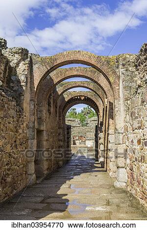 "Entrance to the Roman Theatre, Merida, Extremadura, Spain, Europe" View Large Photo Image Stock Image - "Entrance to the Roman Theatre, Merida, Extremadura, Spain, Europe". Fotosearch