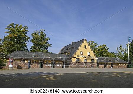 "Entrance, Wannsee open-air lido, built in 1920, Zehlendorf, Berlin, Germany, Europe" View Large Photo Image Stock Photo - "Entrance, Wannsee open-air lido, built in 1920, Zehlendorf, Berlin, Germany, Europe". Fotosearch