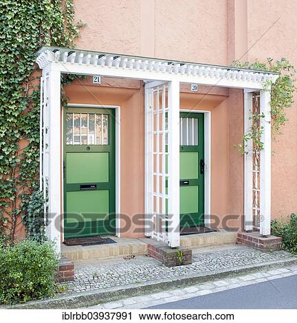 "Entrances, Gartenstadt Falkenberg housing estate, also Tuschkastensiedlung, UNESCO World Heritage Site, Bohnsdorf, Berlin, Germany, Europe" View Large Photo Image Stock Image - "Entrances, Gartenstadt Falkenberg housing estate, also Tuschkastensiedlung, UNESCO World Heritage Site, Bohnsdorf, Berlin, Germany, Europe". Fotosearch