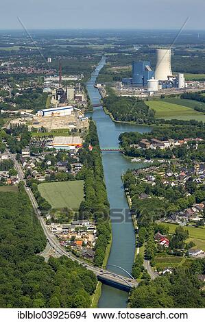 "EON Datteln power plant under construction, building freeze, aerial view, Dortmund-Ems Canal, Datteln, Ruhr Area, North Rhine-Westphalia, Germany, Europe" View Large Photo Image Picture - "EON Datteln power plant under construction, building freeze, aerial view, Dortmund-Ems Canal, Datteln, Ruhr Area, North Rhine-Westphalia, Germany, Europe". Fotosearch