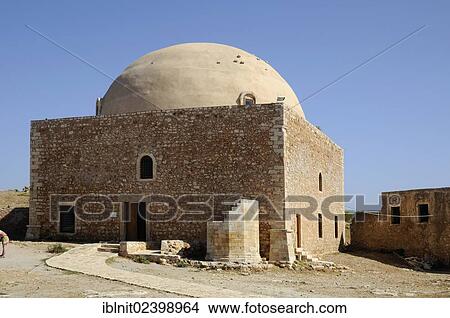 "Episcopal church, mosque, Fortezza citadel, Rethymnon or Rethymno, Crete, Greece, Europe" View Large Photo Image Picture - "Episcopal church, mosque, Fortezza citadel, Rethymnon or Rethymno, Crete, Greece, Europe". Fotosearch