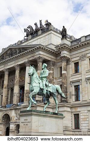 "Equestrian statue of Duke Carl Wilhelm Ferdinand in front of the reconstruction of Brunswick Palace, Schloss-Arkaden mall, Braunschweig, Lower Saxony, Germany, Europe" View Large Photo Image Stock Image - "Equestrian statue of Duke Carl Wilhelm Ferdinand in front of the reconstruction of Brunswick Palace, Schloss-Arkaden mall, Braunschweig, Lower Saxony, Germany, Europe". Fotosearch