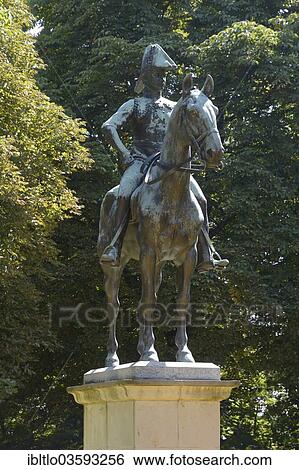 "Equestrian statue of Frederick William III in the palace gardens, Merseburg, Saxony-Anhalt, Germany, Europe" View Large Photo Image Stock Photograph - "Equestrian statue of Frederick William III in the palace gardens, Merseburg, Saxony-Anhalt, Germany, Europe". Fotosearch