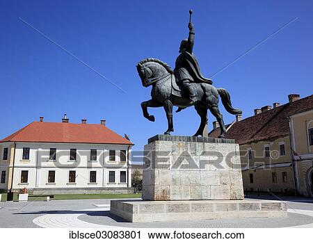 "Equestrian statue of Mihai Viteazul, Michael the Brave, a national hero in the historical fortress of Alba Iulia, Balgrad or Karlsburg, Alba Iulia, Balgrad, deutsch Karlsburg, Alba Iulia, Balgrad, Karlsburg, Siebenburgen, Romania, Europe" View Large Photo Image Stock Image - "Equestrian statue of Mihai Viteazul, Michael the Brave, a national hero in the historical fortress of Alba Iulia, Balgrad or Karlsburg, Alba Iulia, Balgrad, deutsch Karlsburg, Alba Iulia, Balgrad, Karlsburg, Siebenburgen, Romania, Europe". Fotosearch