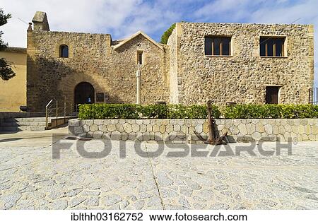 "Ermita de Santa Catalina with the Museu de la Mar, Sierra de Tramuntana, Majorca, Balearic Islands, Spain, Europe" View Large Photo Image Stock Image - "Ermita de Santa Catalina with the Museu de la Mar, Sierra de Tramuntana, Majorca, Balearic Islands, Spain, Europe". Fotosearch