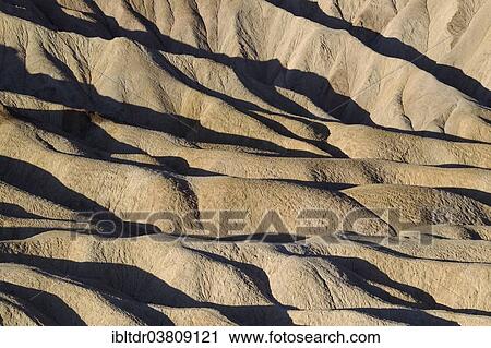 "Eroded badlands in the Gower Gulch seen from Zabriskie Point, Death Valley National Park, California, USA" View Large Photo Image Stock Image - "Eroded badlands in the Gower Gulch seen from Zabriskie Point, Death Valley National Park, California, USA". Fotosearch