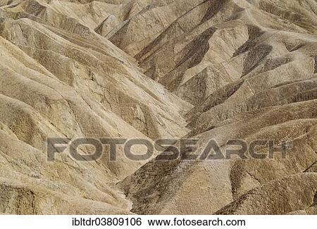 "Eroded badlands in the Gower Gulch seen from Zabriskie Point, Death Valley National Park, California, USA" View Large Photo Image Stock Photograph - "Eroded badlands in the Gower Gulch seen from Zabriskie Point, Death Valley National Park, California, USA". Fotosearch