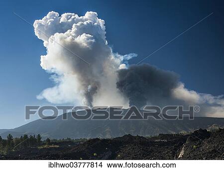 "Eruption column above the new southeast crater, dark cloud over the new northeast Crater, north side, Mount Etna, at Mascali, Sicily, Italy, Europe" View Large Photo Image Picture - "Eruption column above the new southeast crater, dark cloud over the new northeast Crater, north side, Mount Etna, at Mascali, Sicily, Italy, Europe". Fotosearch